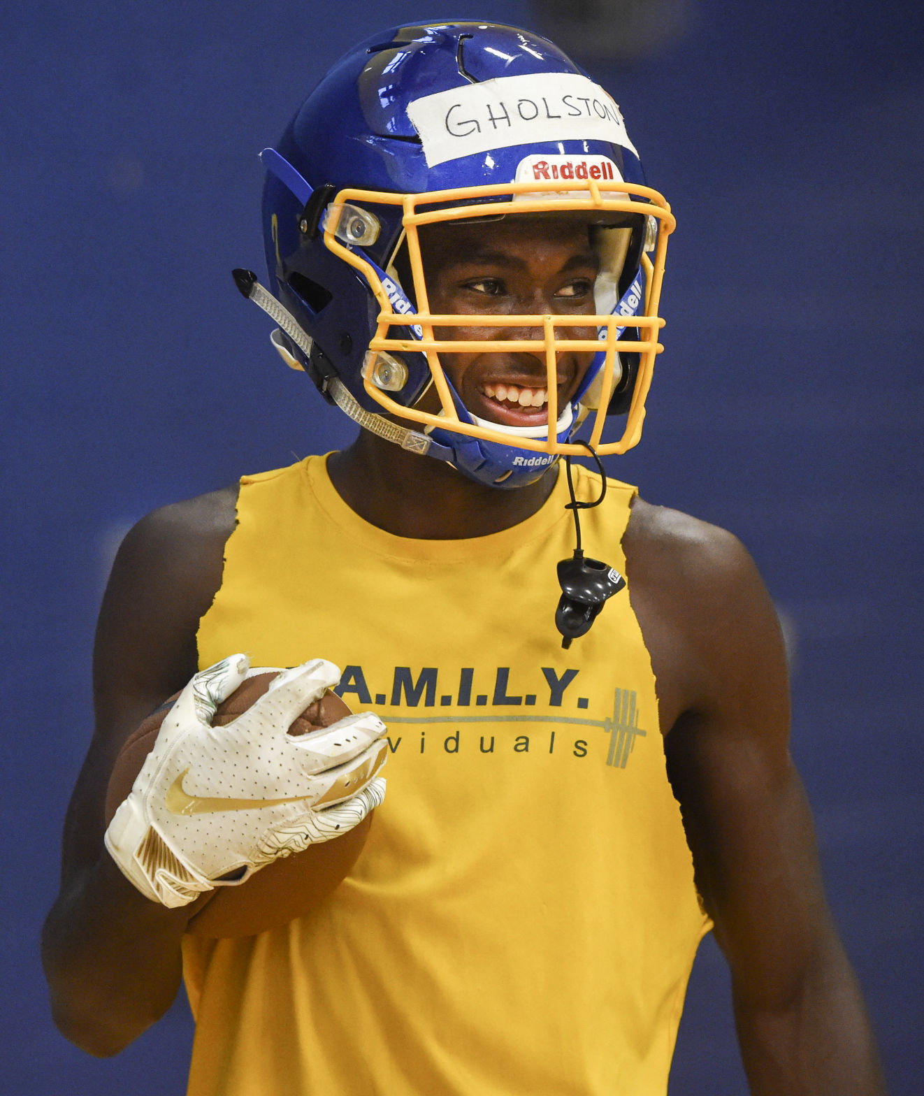 Blacksburg high school football practice